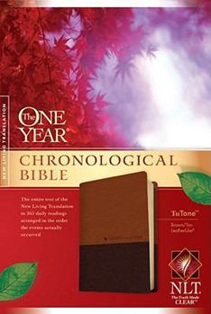 Imitation Leather One Year Chronological Bible-NLT Book