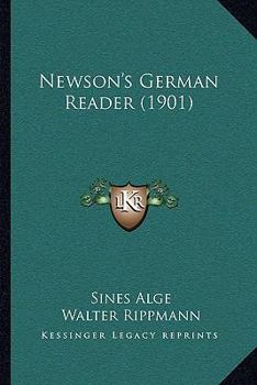 Paperback Newson's German Reader (1901) Book