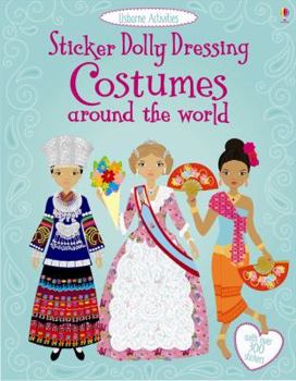 Paperback Sticker Dolly Dressing Costumes Around the World Book