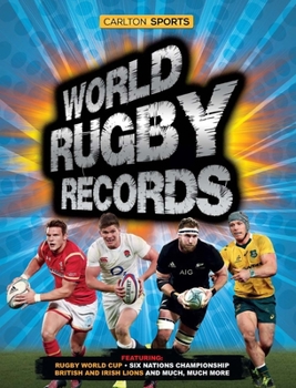 Hardcover World Rugby Records Book