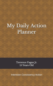 Paperback My Daily Action Planner: Intention Consistency Action Book