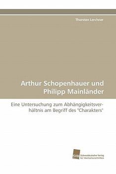 Paperback Arthur Schopenhauer Und Philipp Mainlander [German] Book