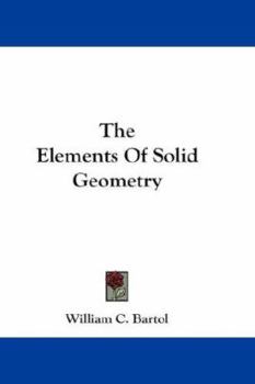 Hardcover The Elements Of Solid Geometry Book
