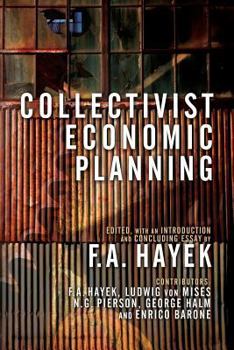 Paperback Collectivist Economic Planning Book