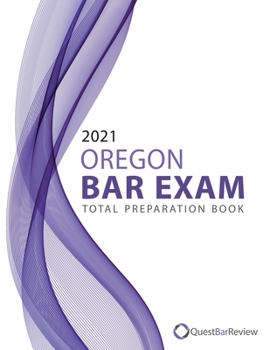 Paperback 2021 Oregon Bar Exam Total Preparation Book