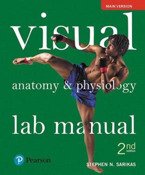 Hardcover Visual Anatomy & Physiology Lab Manual, Main Version Plus Mastering A&p with Pearson Etext -- Access Card Package Book