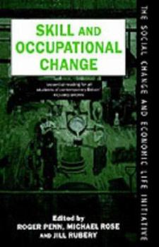 Paperback Skill and Occupational Change Book