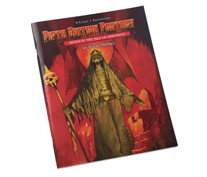 Paperback Fifth Edition Fantasy #28: Beneath the Isle of the Serpents Book