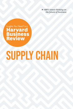 Paperback Supply Chain: The Insights You Need from Harvard Business Review Book