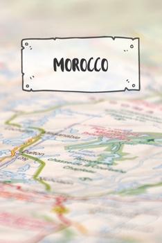 Paperback Morocco: Ruled Travel Diary Notebook or Journey Journal - Lined Trip Pocketbook for Men and Women with Lines Book