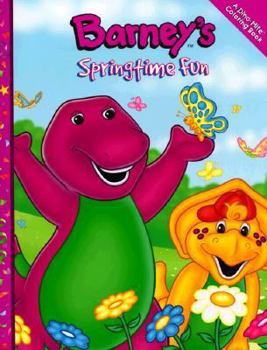 Paperback Barney's Springtime Fun Book
