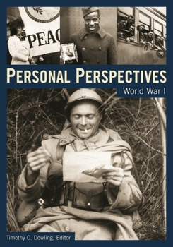 Hardcover Personal Perspectives: World War I Book
