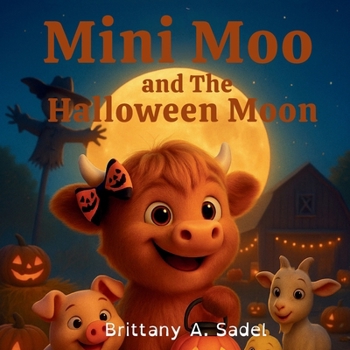 Paperback Mini Moo and the Halloween Moon Book