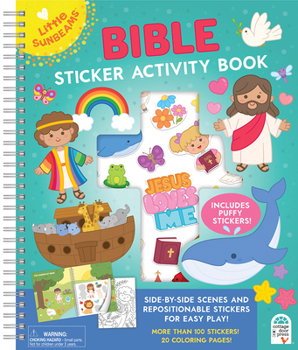Misc. Bible Sticker Activity Book (Little Sunbeams) Book