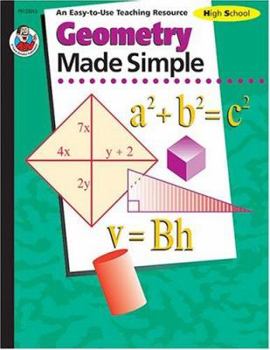 Paperback Geometry Made Simple, Grades 9 to 12 Book