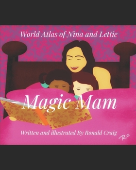 Paperback World Atlas of Nina and Lettie: Magic Mam Troll Line Book