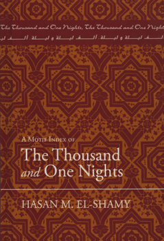 Hardcover Motif Index of the Thousand and One Nights Book