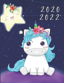 2020-2022 3 Year Planner Mystical Unicorn Monthly Calendar Goals Agenda Schedule Organizer: 36 Months Calendar; Appointment Diary Journal With Address ... Notes, Julian Dates & Inspirational Quotes
