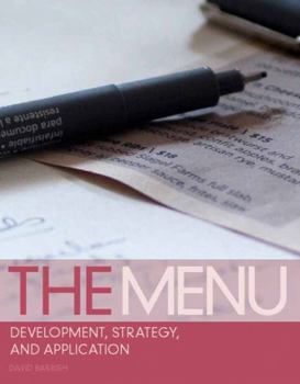 Paperback The Menu: Development, Strategy, and Application Book
