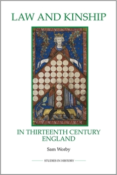 Paperback Law and Kinship in Thirteenth-Century England Book