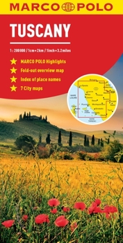 Map Tuscany Marco Polo Map Book