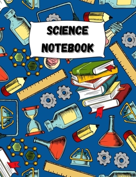 Paperback Science Notebook: Large Simple Graph Paper Notebook / Science Notebook / 120 Quad ruled 5x5 pages 8.5 x 11 / Grid Paper Notebook for Sci Book