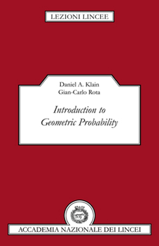 Paperback Introduction to Geometric Probability Book