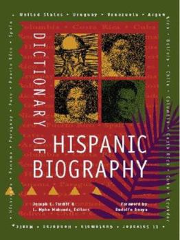 Hardcover Dictionary of Hispanic Biography Book