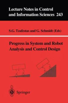 Paperback Progress in System and Robot Analysis and Control Design Book