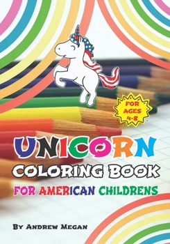 Unicorn coloring book : For American Childrens: Preschool painting horse , Meditation practicing for children , Relaxing workbook scenes , Early childhood education