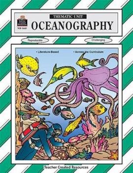 Paperback Oceanography Thematic Unit Book