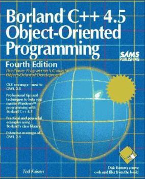 Paperback Borland C++ 4.5 Object-Oriented Programming Book