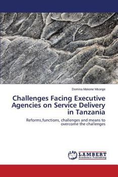 Paperback Challenges Facing Executive Agencies on Service Delivery in Tanzania Book