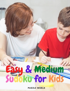 Paperback Easy and Medium Sudoku for Kids Book