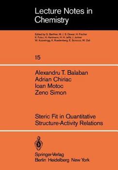 Paperback Steric Fit in Quantitative Structure-Activity Relations Book