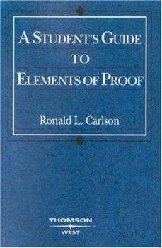 Paperback Carlson's a Student's Guide to Elements of Proof Book