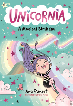 Hardcover Unicornia: A Magical Birthday Book