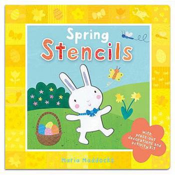 Board book Spring Stencils Book