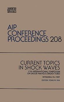 Hardcover Current Topics in Shock Waves Book