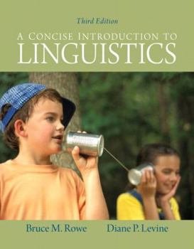 Paperback A Concise Introduction to Linguistics Book