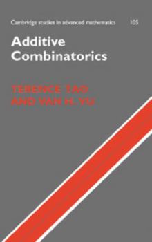 Hardcover Additive Combinatorics Book