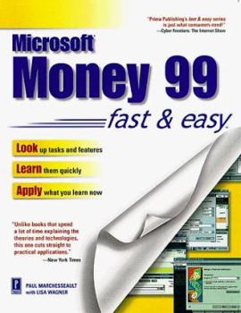 Paperback Microsoft Money 99 Fast & Easy Book