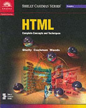 Paperback HTML Complete Concepts and Techniques Book
