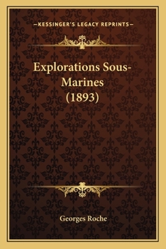 Paperback Explorations Sous-Marines (1893) [French] Book