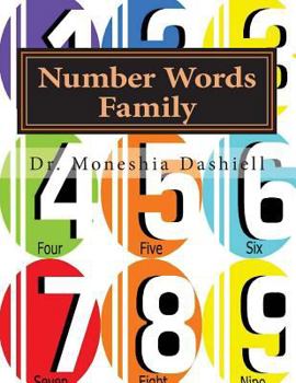 Paperback Number Words Family: Number Words Family Book