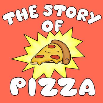 Paperback The Story of Pizza: History of Food Children's Book Series Book