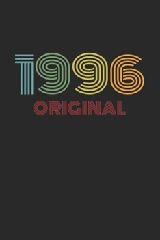 Retro 1996 Original - Tagesplaner 52 Wochen: Vintage Terminplaner - A5 (6"x9"), 120 Seiten - Geburtstag 90er 90's Geschenk Jahresplaner Kalender (German Edition)
