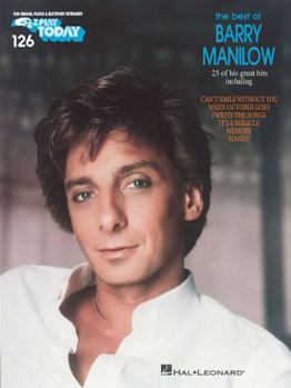 Paperback Best of Barry Manilow: E-Z Play Today Volume 126 Book