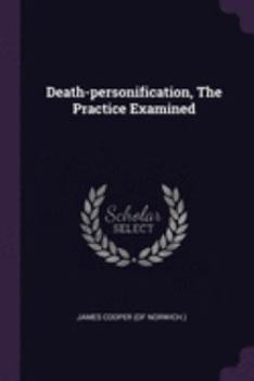 Paperback Death-personification, The Practice Examined Book