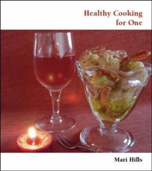 Spiral-bound Healthy Cooking for One Book